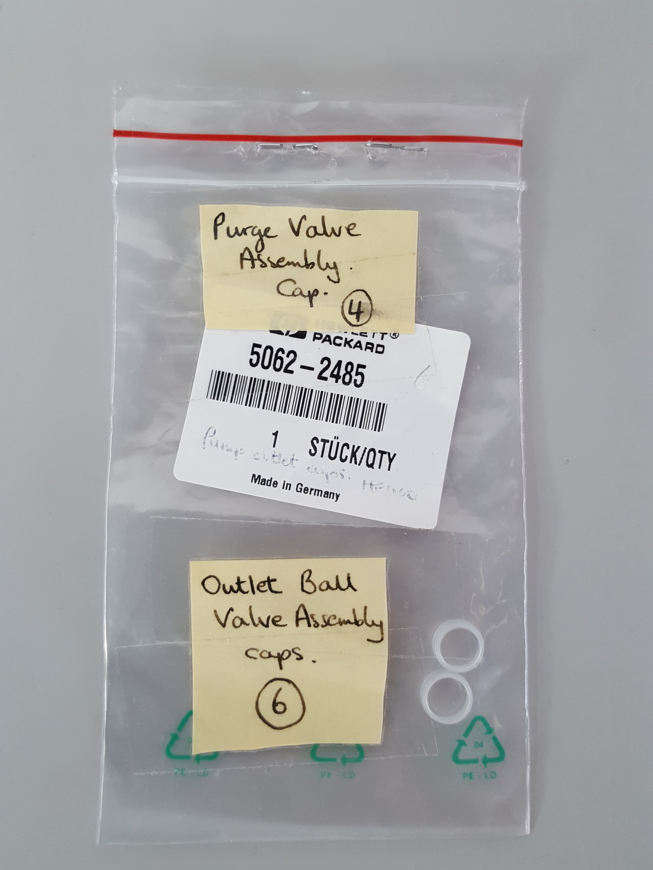 Image of Hewlett Packard 1100 Series HPLC System G1314A G1316A G1312A G1328A, Chemstation