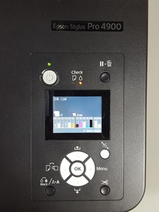 Thumbnail image of Epson Stylus Pro 4900 Printer Model K181A Ultrachrome HDR 