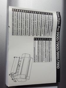 Thumbnail image of Epson Stylus Pro 9900 K162A Large Format 44" Photo Printer UltraChrome HDR
