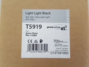 Thumbnail image of Epson T5919 Light Light Black Toner Cartridge for Epson Stylus Pro 11880 Ink,