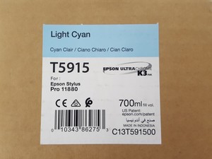Thumbnail image of Epson T5915 Light Cyan Toner Cartridge for Epson Stylus Pro 11880 Printer Ink