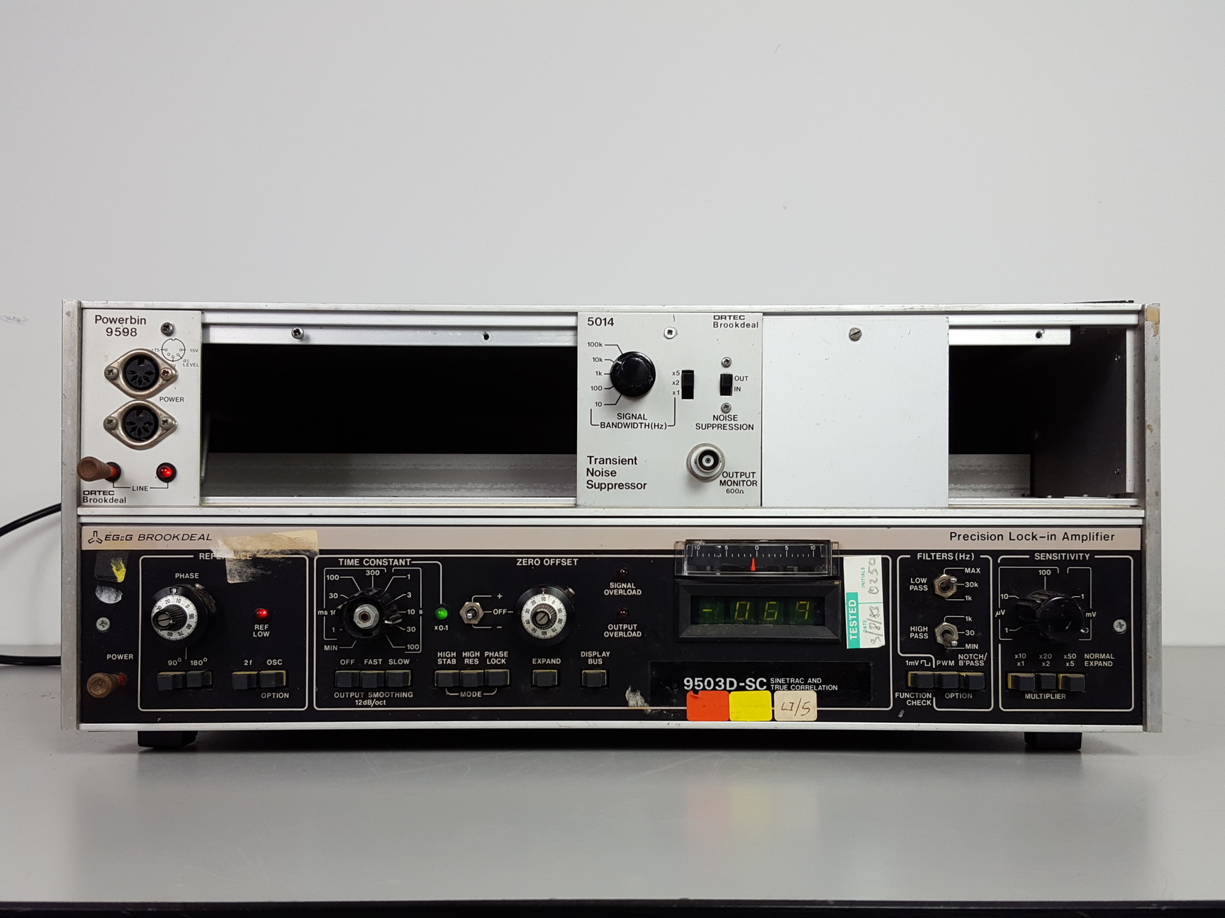Image of EG&G Brookdeal 9503D-SC Precision Lock-in Amplifier & Powerbin 9598 Lab