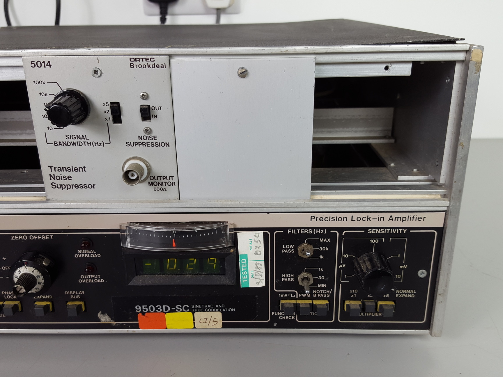 Image of EG&G Brookdeal 9503D-SC Precision Lock-in Amplifier & Powerbin 9598 Lab