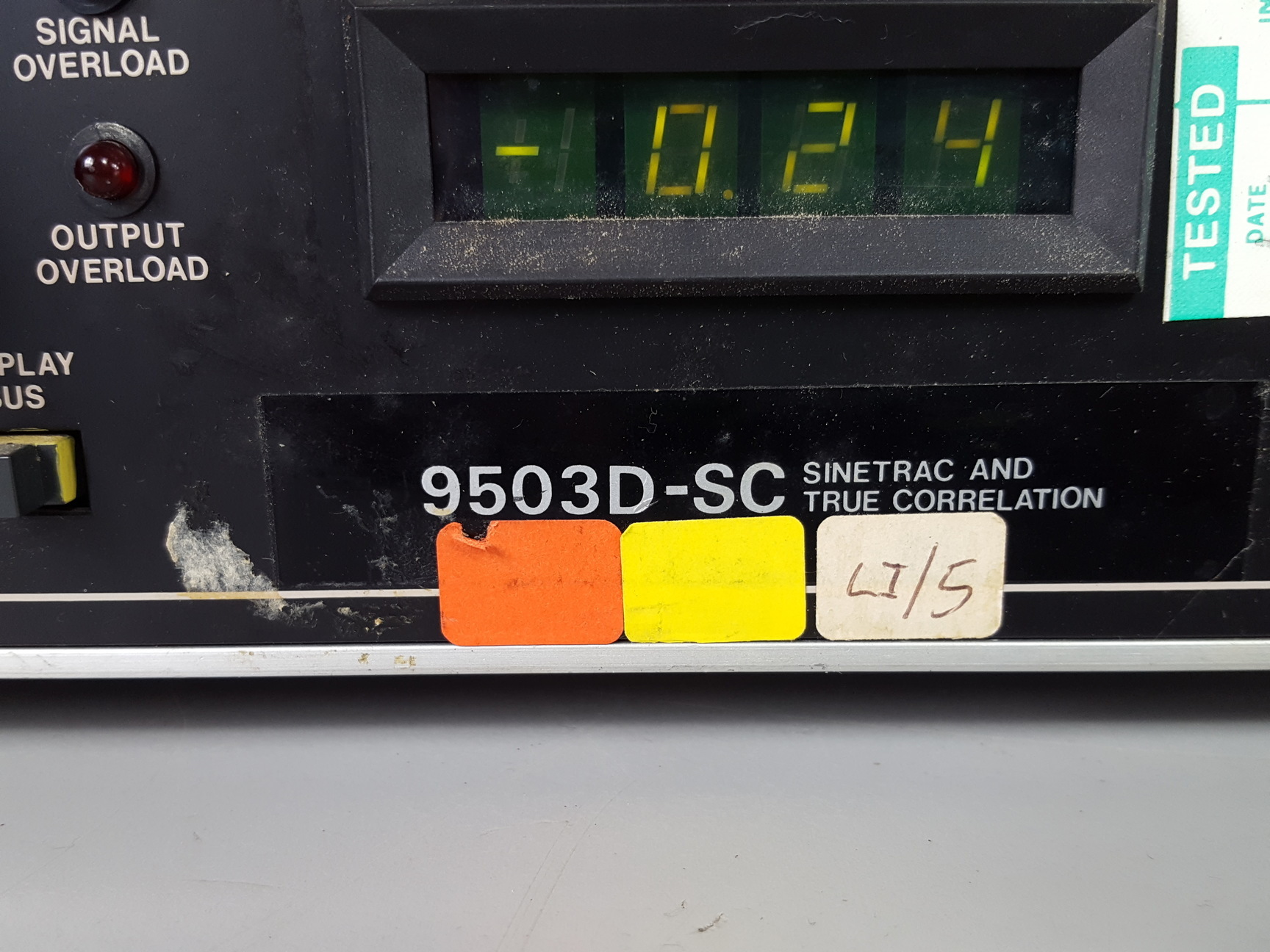 Image of EG&G Brookdeal 9503D-SC Precision Lock-in Amplifier & Powerbin 9598 Lab