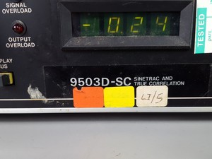 Thumbnail image of EG&G Brookdeal 9503D-SC Precision Lock-in Amplifier & Powerbin 9598 Lab