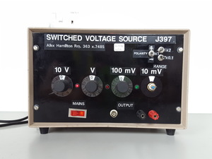 Thumbnail image of Alex Hamilton Rm 363 X.7485 Switched Voltage Source J397 Lab