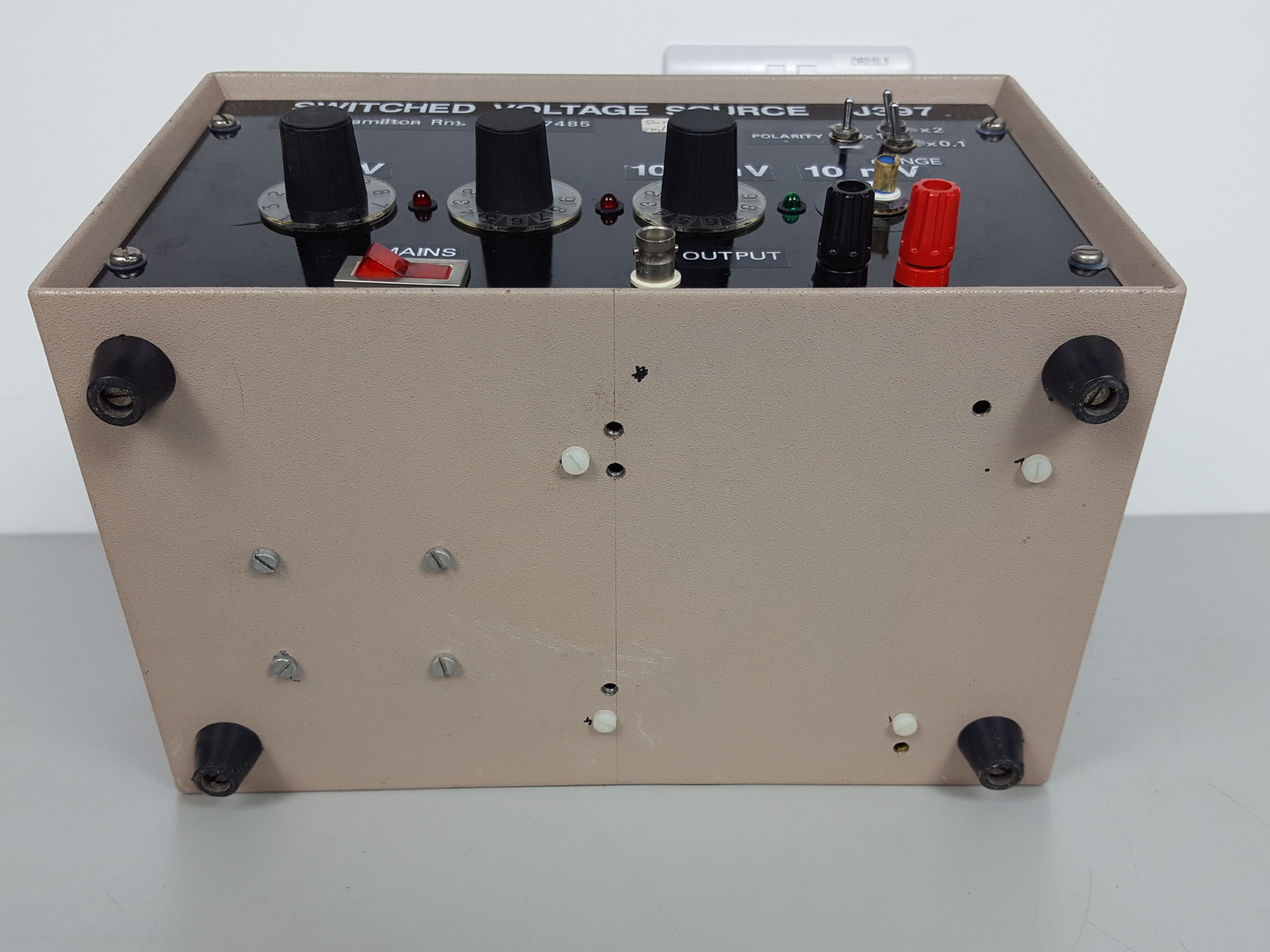 Image of Alex Hamilton Rm 363 X.7485 Switched Voltage Source J397 Lab