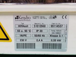 Thumbnail image of Heraeus HeraCell Laboratory CO2 Incubator Lab