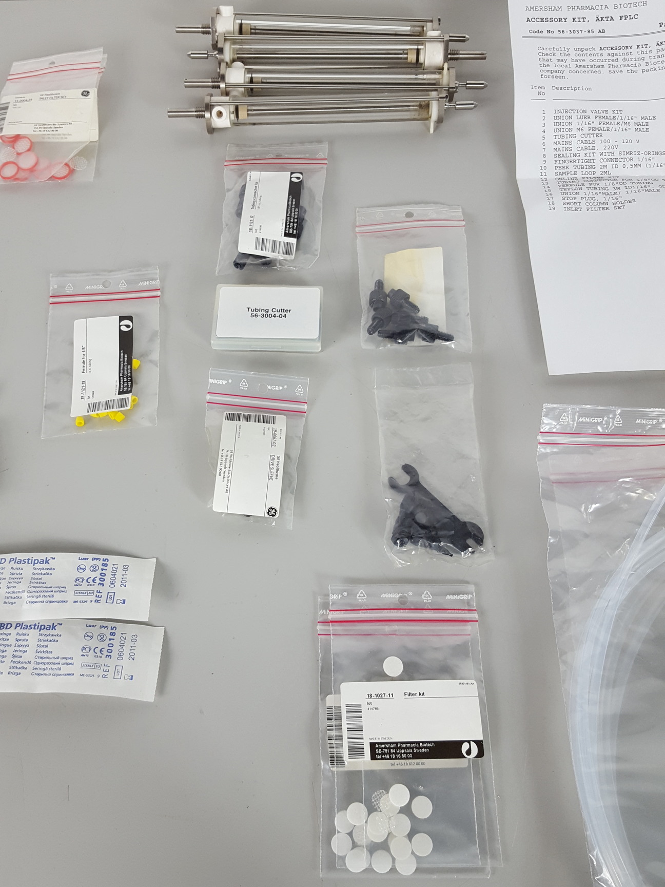 Image of Amersham Pharmacia Biotech AKTA FPLC System & Accessories - UPC-900 FRAC-950 Lab