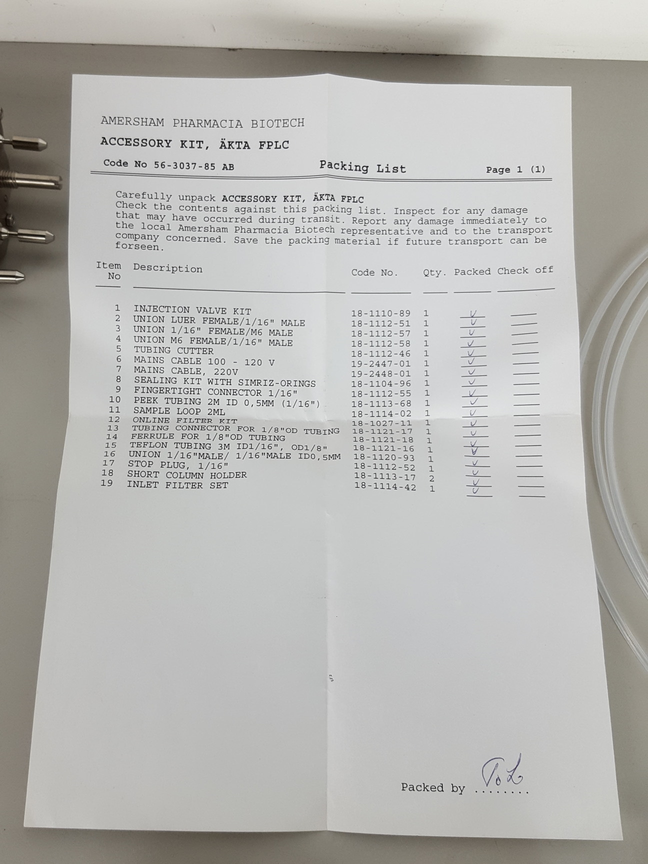 Image of Amersham Pharmacia Biotech AKTA FPLC System & Accessories - UPC-900 FRAC-950 Lab