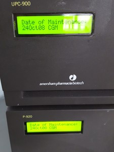 Thumbnail image of Amersham Pharmacia Biotech AKTA FPLC System & Accessories - UPC-900 FRAC-950 Lab