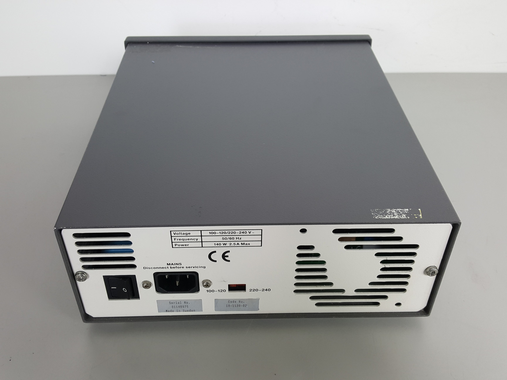 Image of Amersham Biosciences Electrophoresis Power Supply Model EPS 601 Lab Spares Repai