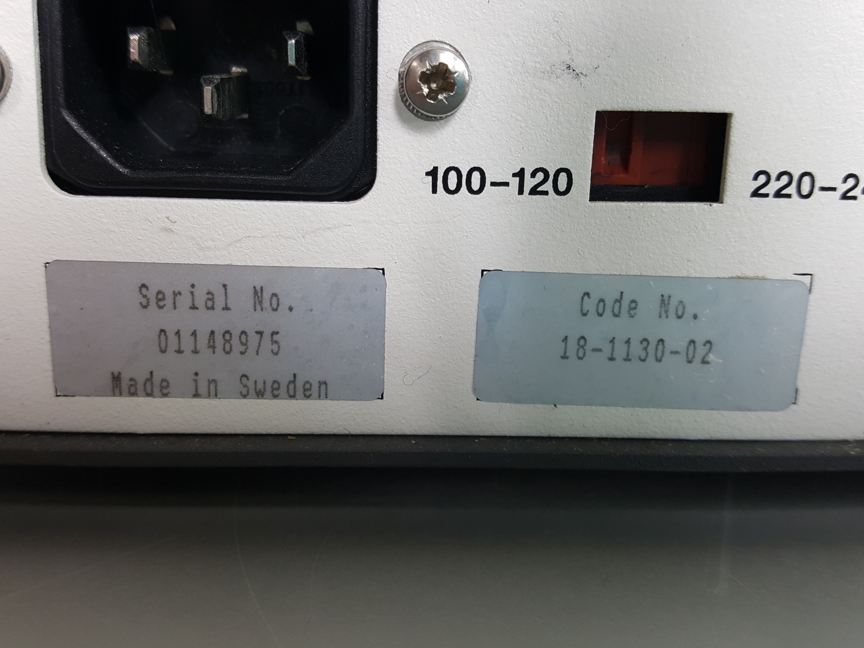 Image of Amersham Biosciences Electrophoresis Power Supply Model EPS 601 Lab Spares Repai
