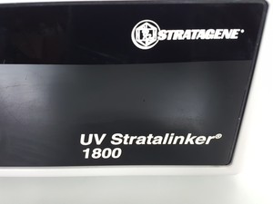 Thumbnail image of Stratagene Stratalinker UV 1800 Crosslinker Lab Transilluminator