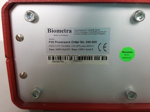 Thumbnail image of Biometra Standard Power Pack P25 Electrophoresis Power Supply Lab