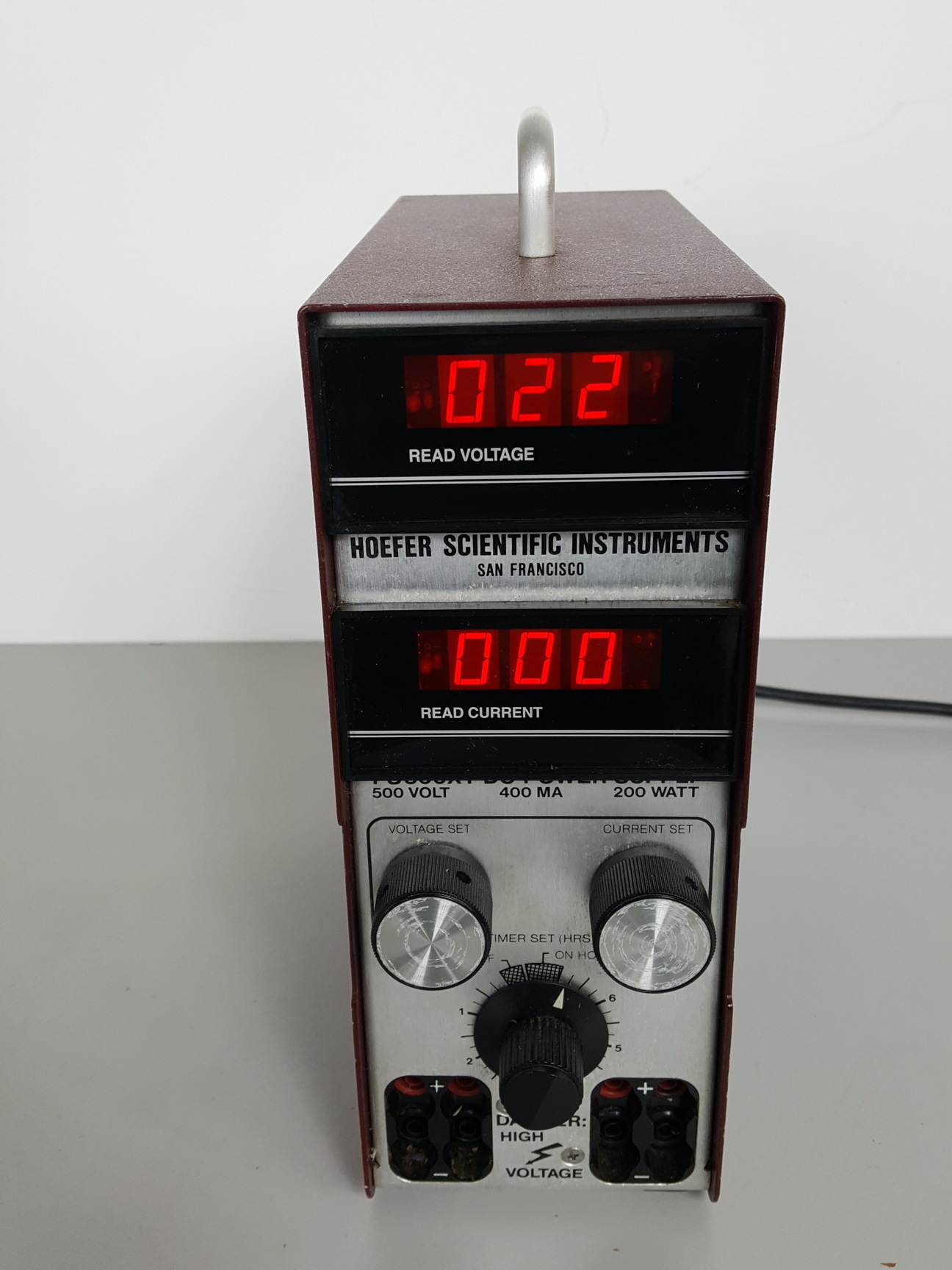 Image of Hoefer Scientific Instruments PS500XT 230V DC Power Supply Lab