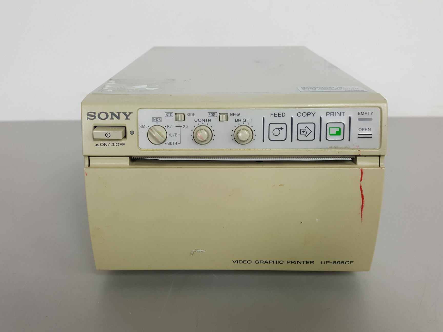 Sony Video Graphic Printer Model UP895CE Lab