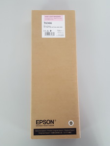 Thumbnail image of Epson T6366 Vivid Light Magenta Toner Cartridge Printer Ink, Stylus Pro, 700mL