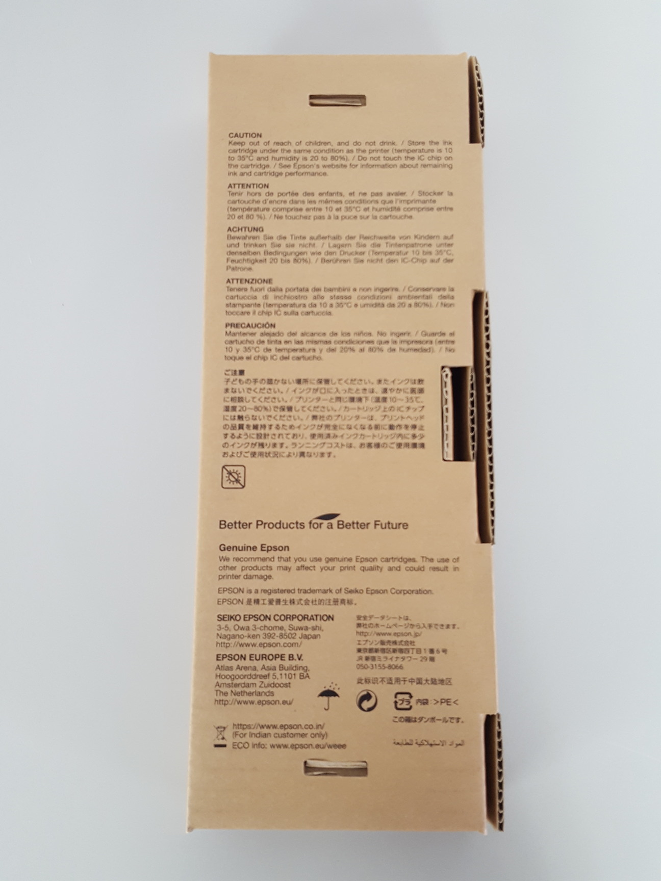Image of Epson T6367 Light Black Toner Cartridge, Printer Ink, Stylus Pro, 700mL 