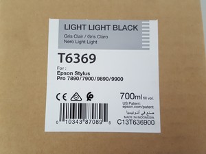 Thumbnail image of Epson T6369 Light Light Black Toner Cartridge Printer Ink Stylus Pro, 700mL