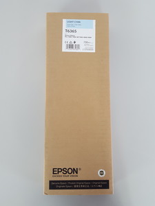 Thumbnail image of Epson T6365 Light Cyan Toner Cartridge Printer Ink Stylus Pro, 700mL