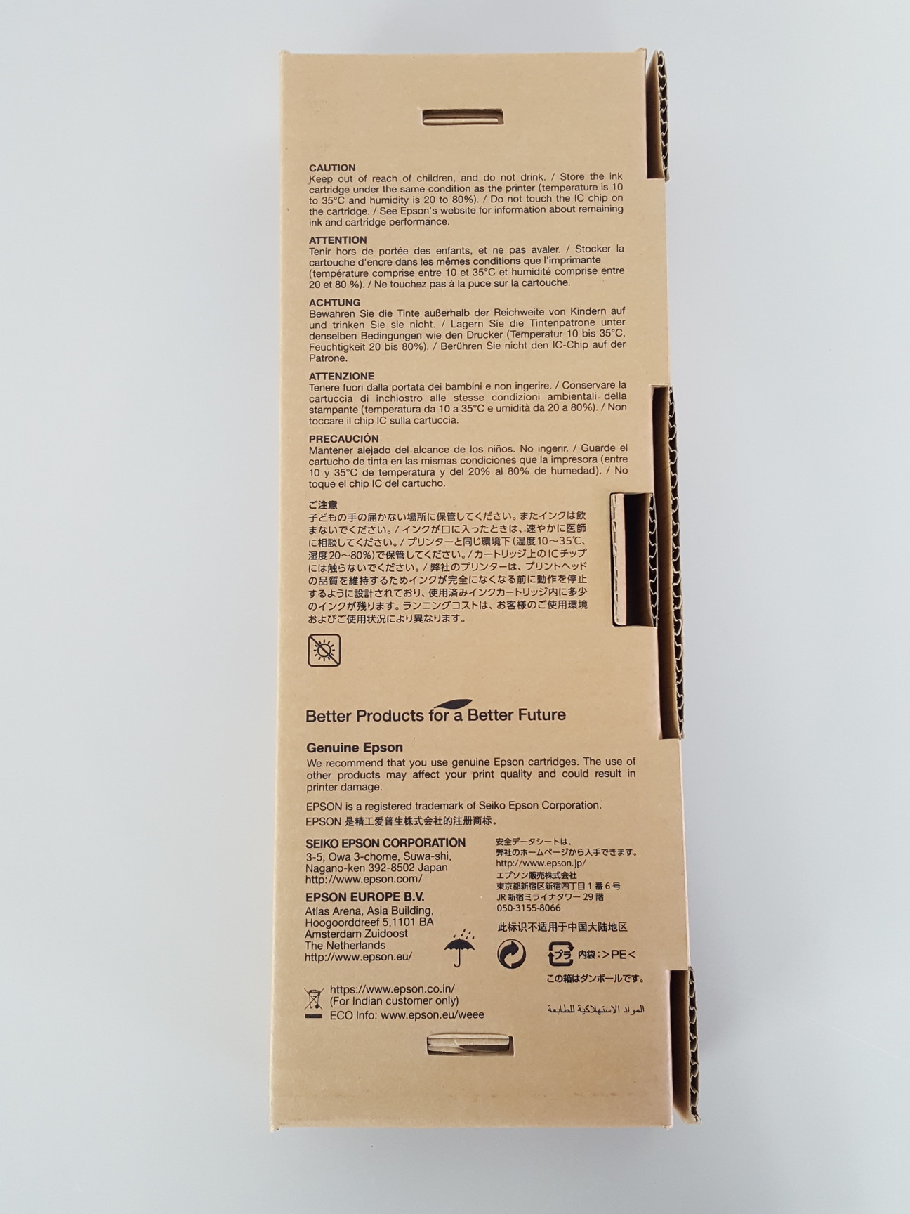 Image of Epson T6365 Light Cyan Toner Cartridge Printer Ink Stylus Pro, 700mL