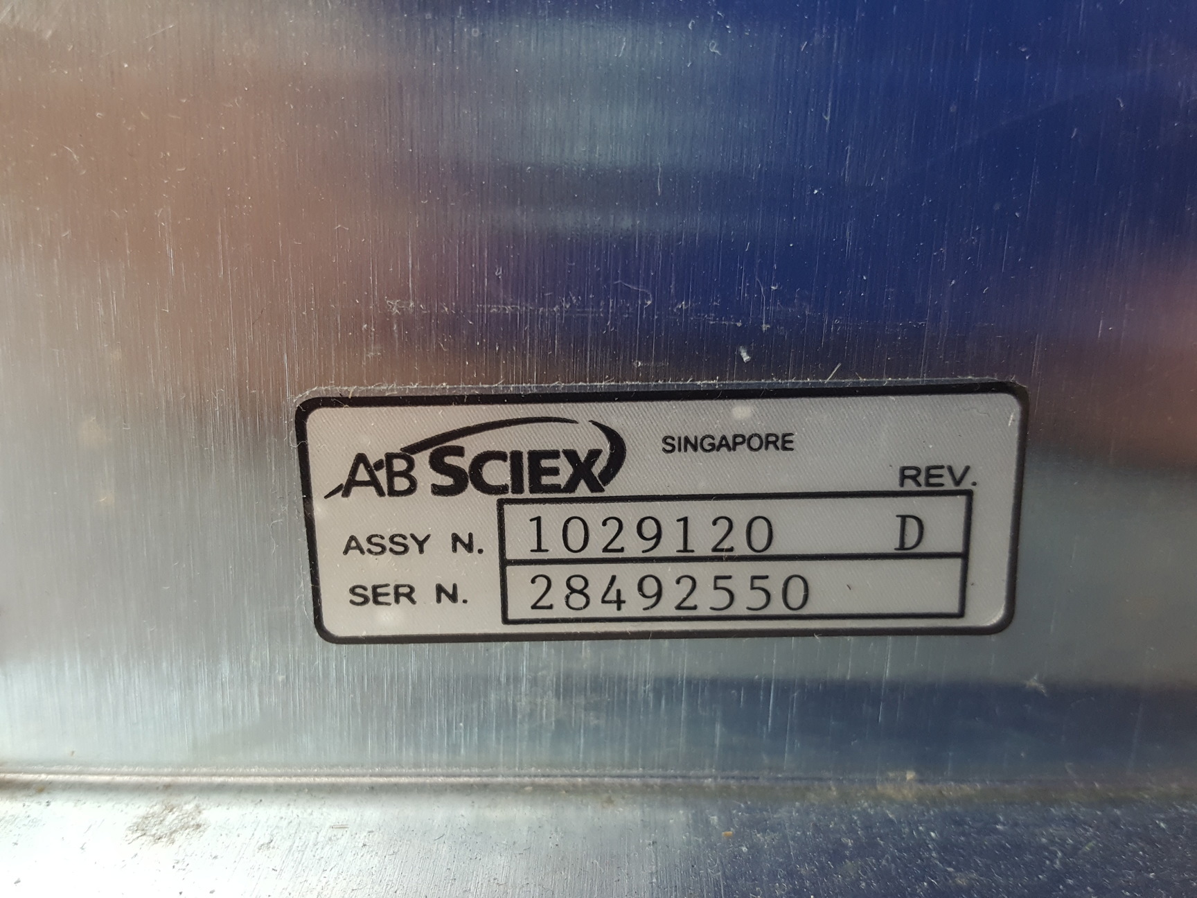 Image of AB Sciex Line Adjustment Option & Manual Assy No - 1029120 Lab