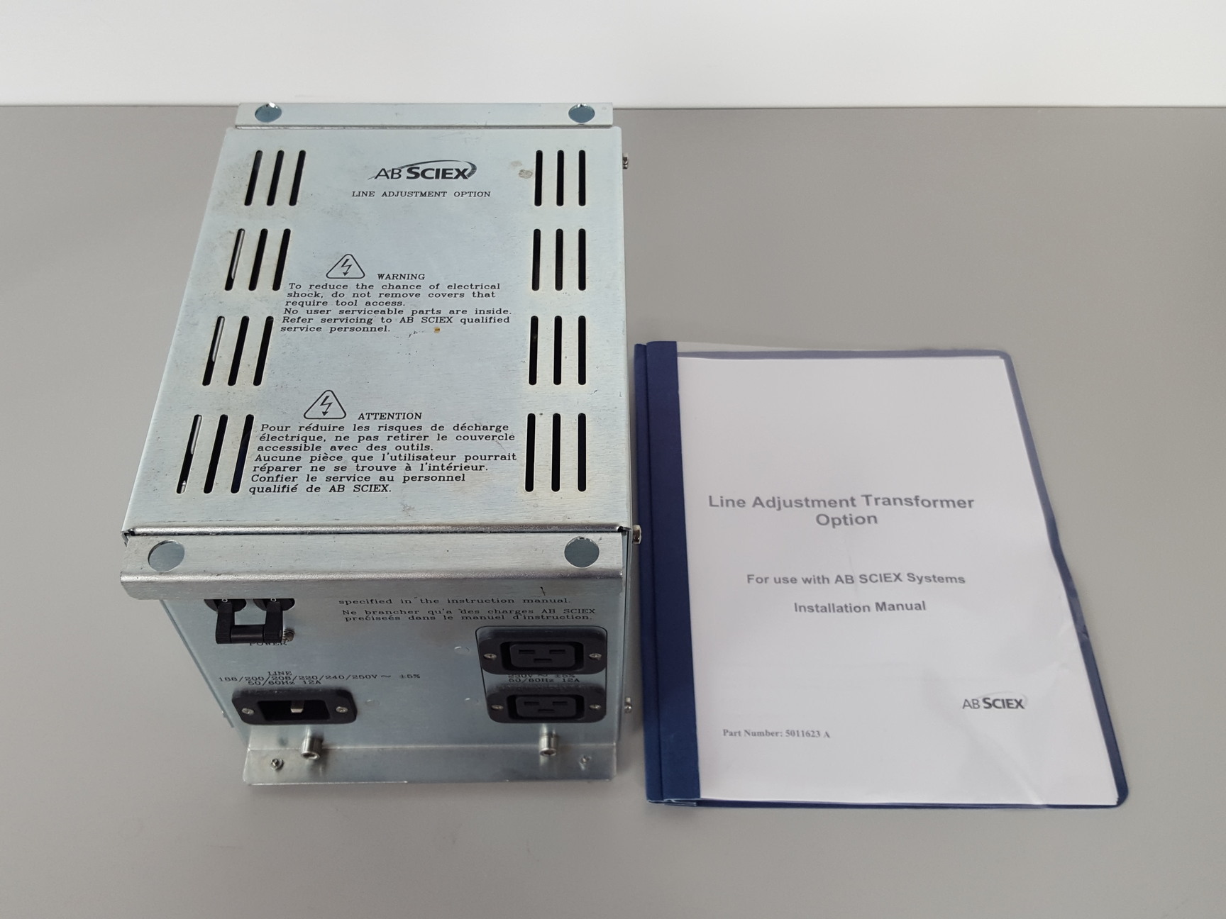 Image of AB Sciex Line Adjustment Option & Manual Assy No - 1029120 Lab