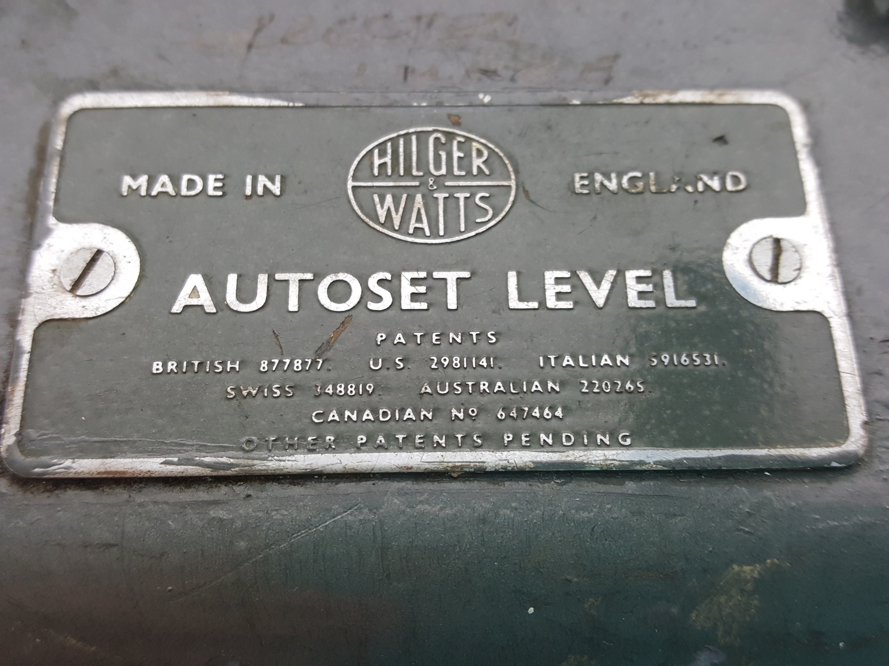 Image of Hilger & Watts Autoset Level SL70-I Vintage Surveying Device Theodolite 