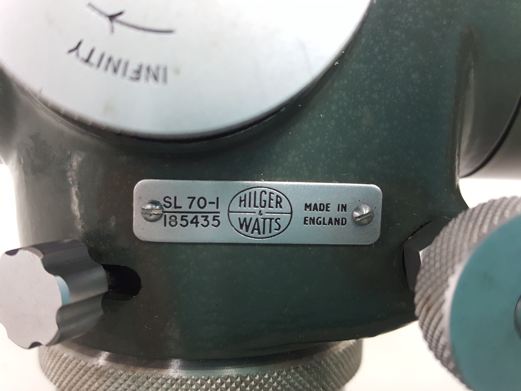 Image of Hilger & Watts Autoset Level SL70-I Vintage Surveying Device Theodolite 