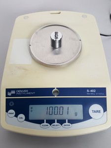 Thumbnail image of Denver Instrument S-402 Analytical Precision Balance Scales Lab