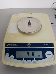 Thumbnail image of Denver Instrument S-402 Analytical Precision Balance Scales Lab