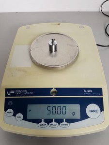 Thumbnail image of Denver Instrument S-402 Analytical Precision Balance Scales Lab