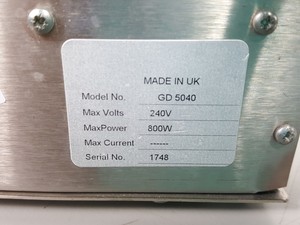 Thumbnail image of SCIE-PLAS Gel Dryer Model - GD5040 Lab