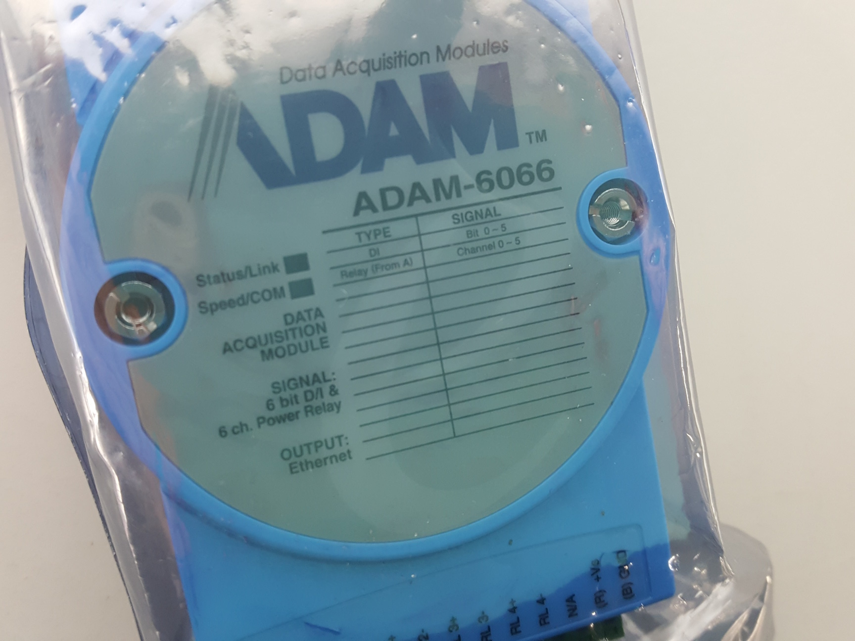 Advantech ADAM-6066 6 Channel Digital Input & 6 Channel Power Relay ...