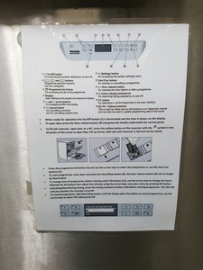 Thumbnail image of Miele Professional Dishwasher GG05 PG 8583 w/ Pentair Water Softener Lab - 2015