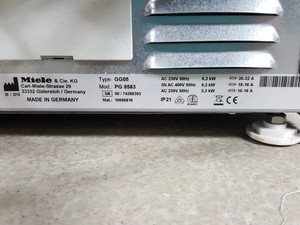 Thumbnail image of Miele Professional Dishwasher GG05 PG 8583 w/ Pentair Water Softener Lab - 2015