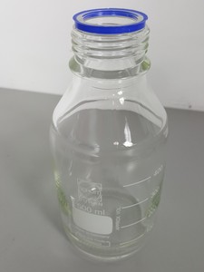 Thumbnail image of Lot of 15 Schott Duran Lab Glass Bottles - 1000, 750, 500, 250, 200, 150, 100ml