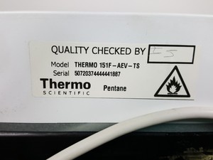 Thumbnail image of Thermo Scientific ES Series 151F-AEV-TS Undercounter Freezer Lab