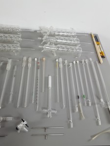 Thumbnail image of Job Lot Distillation Lab Glassware Jointed Glass QuickFit SintaGlass E-MilLab