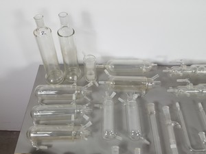 Thumbnail image of Job Lot Distillation Lab Glassware Jointed Glass QuickFit SintaGlass E-MilLab