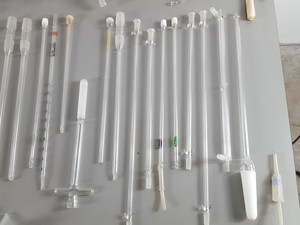 Thumbnail image of Job Lot Distillation Lab Glassware Jointed Glass QuickFit SintaGlass E-MilLab