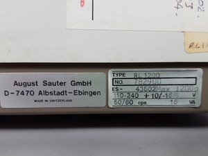 Thumbnail image of August Sauter RL 1200 Precision Balance Scales & Cover Lab