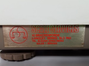 Thumbnail image of August Sauter RL 1200 Precision Balance Scales & Cover Lab