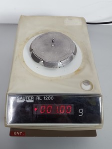 Thumbnail image of August Sauter RL 1200 Precision Balance Scales & Cover Lab