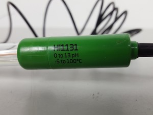 Thumbnail image of Hanna Instruments HI1131 pH Probe 0-13pH -5-100degC Lab