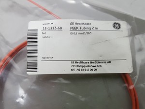 Thumbnail image of 0.25mm & 0.5mm GE Healthcare PEEK Tubing 2m 1/16" Lab (2 packs)