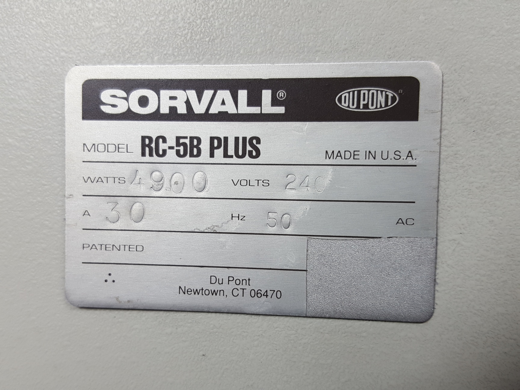 Image of Sorvall DuPont RC 5B Plus Floor-Standing Laboratory Centrifuge w/ Manuals lab