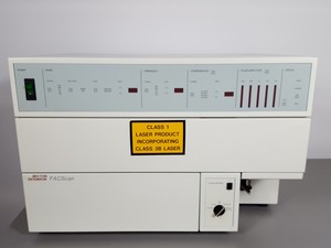 Thumbnail image of Becton Dickinson FACScan Fluorescence Activated Cell Analyzer & Transformer Lab 