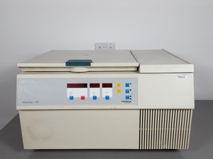 Thumbnail image of Heraeus Megafuge 1.0R Centrifuge with 5000rpm #2704 Rotor Lab